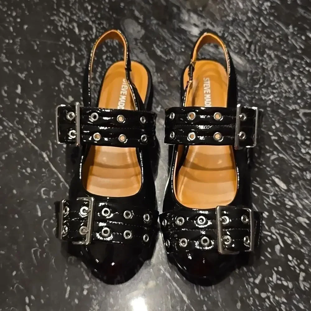 BRAND NEW STEVEN MADDEN KIDS GIRLS' J-GRAYAA SLINGBACK SANDALS